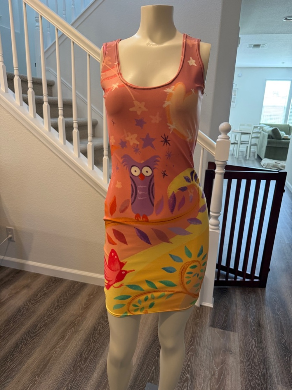 Disney Rapunzel Bodycon Dress